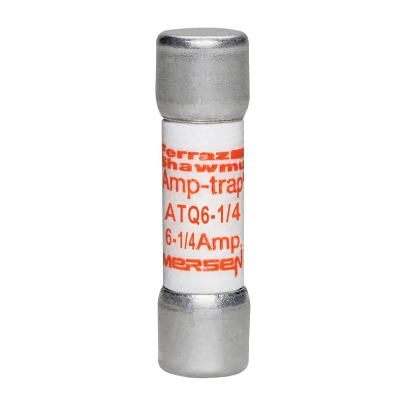 Fuse ATQ - Midget - Time-Delay 500VAC 6.25A Ferrule Amp-Trap®