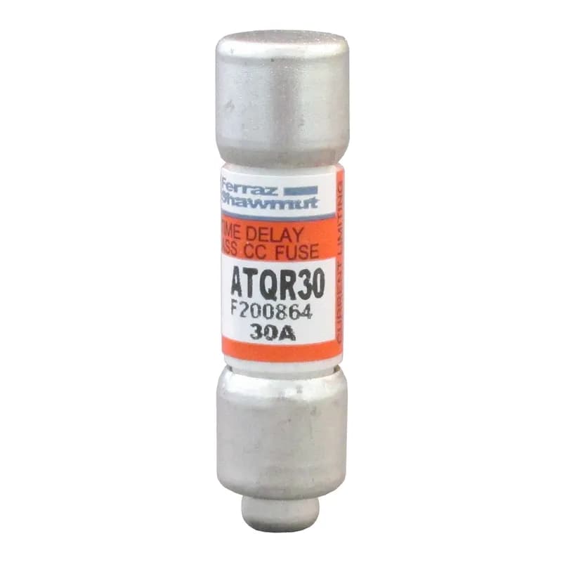 Fuse ATQR - Class CC - Time-Delay 600VAC 300VDC 30A Ferrule Amp-Trap 2000®