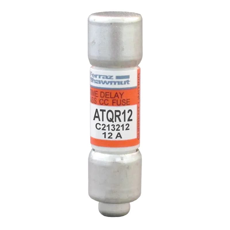 Fuse ATQR - Class CC - Time-Delay 600VAC 300VDC 12A Ferrule Amp-Trap 2000®