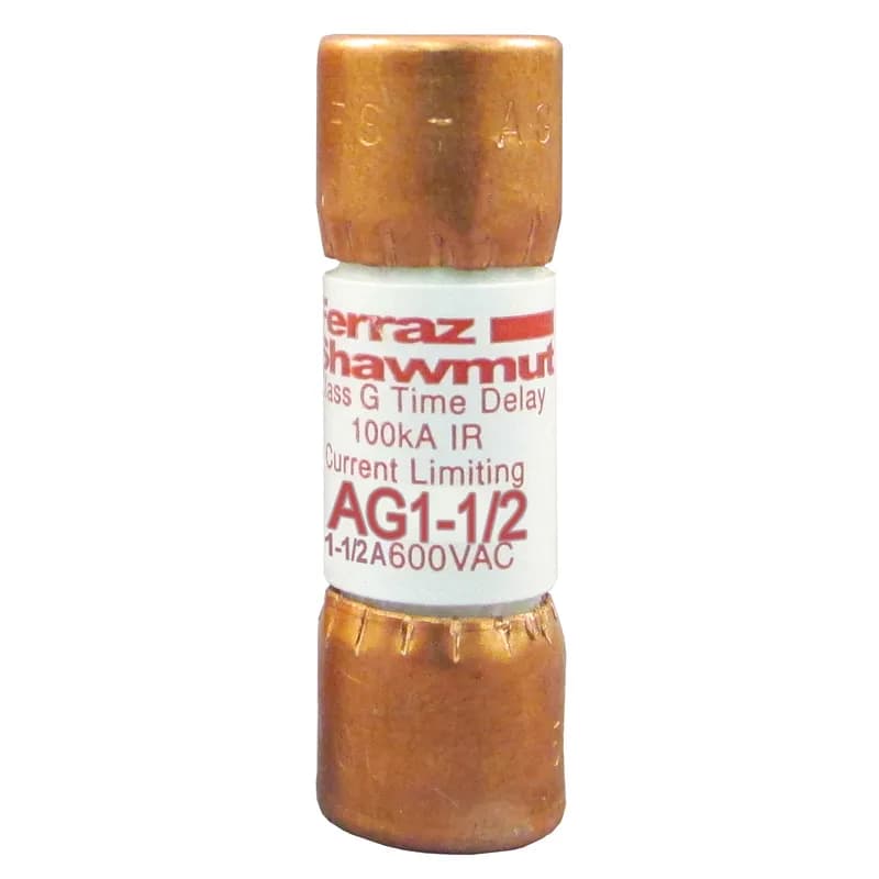 Fuse AG - Class G 600VAC 1.5A Time Delay Ferrule Amp-Trap®