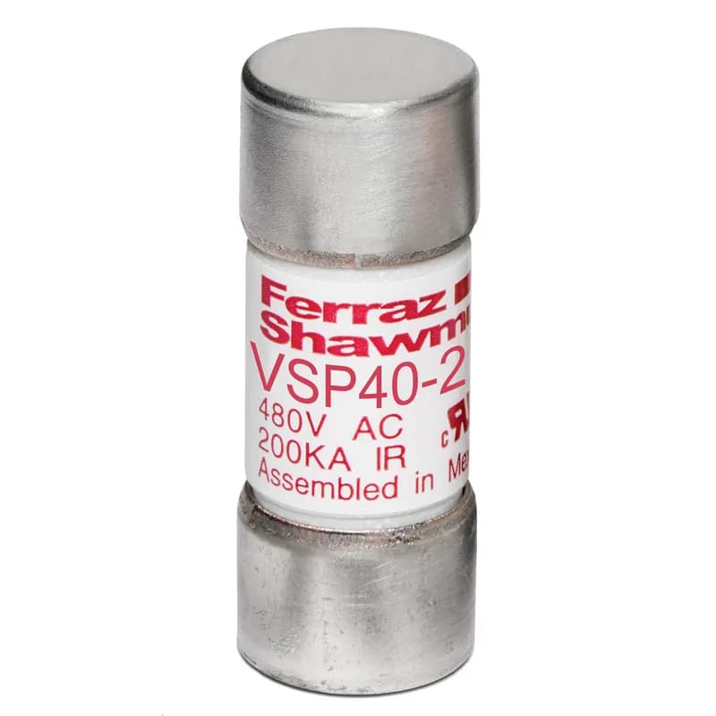 VSP MOV Fuses 600VAC Surge Capacity: 40kA Ferrule