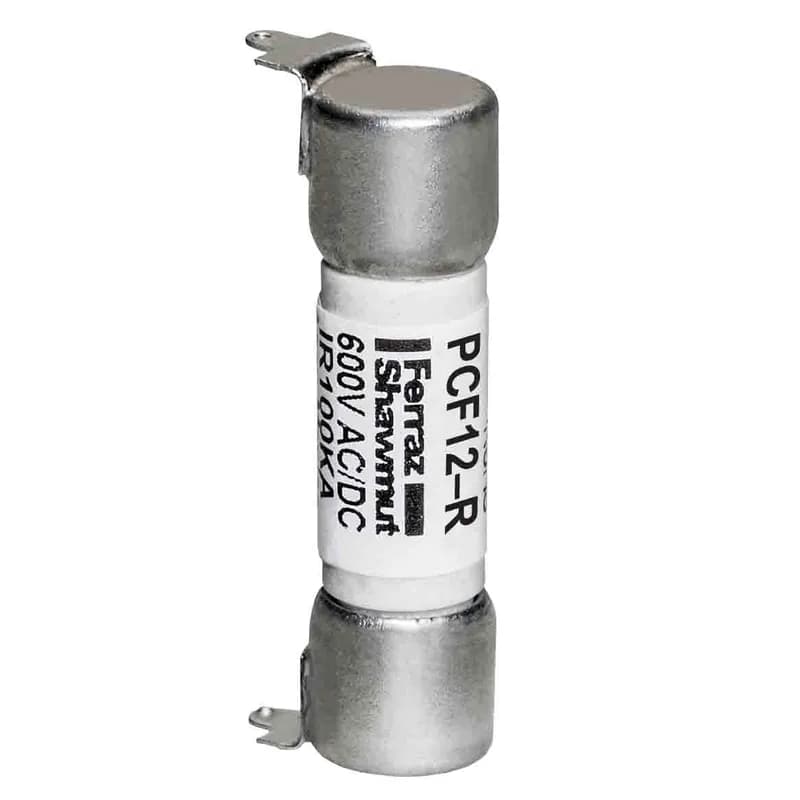 Fuse PCF - Midget - Fast-Acting 600VAC 600VDC 12A Slot Mount
