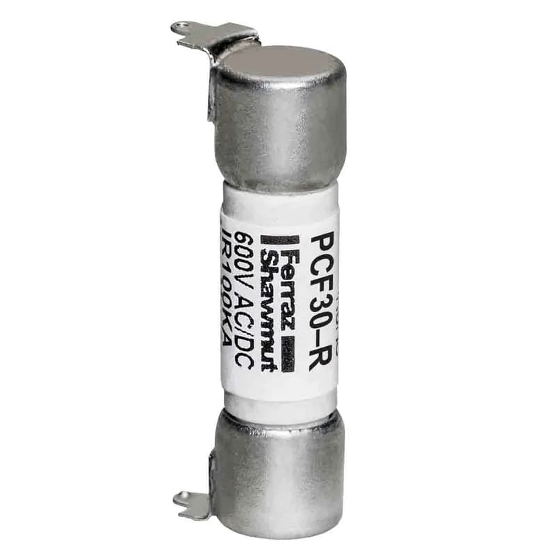 Fuse PCF - Midget - Fast-Acting 600VAC 600VDC 30A Slot Mount