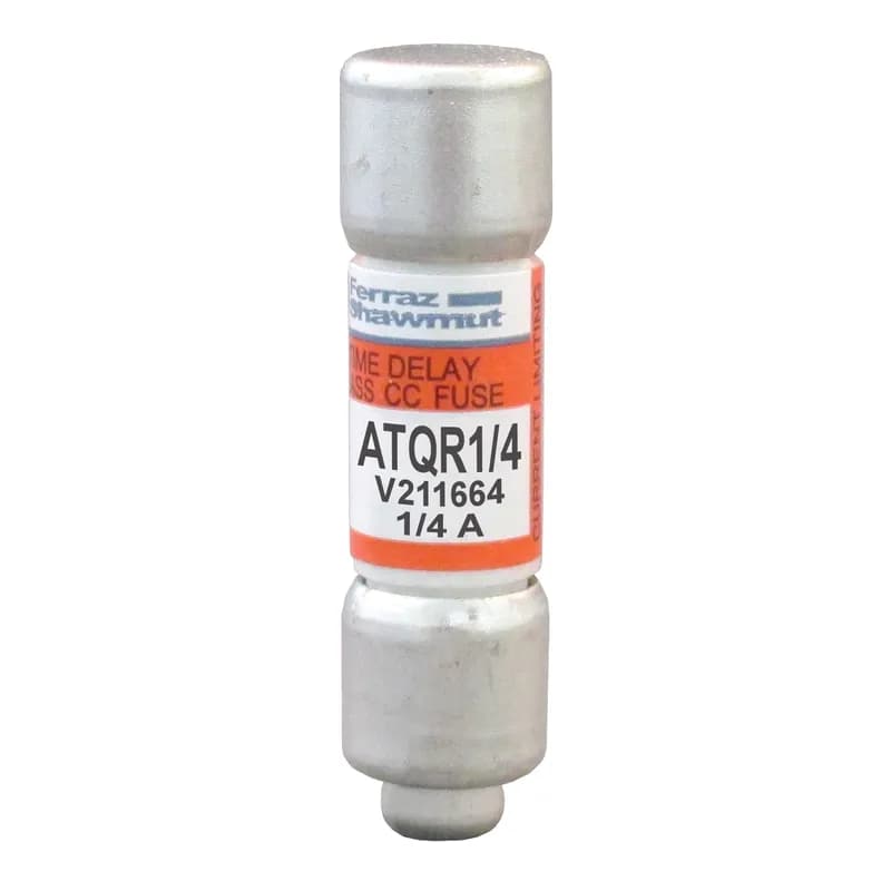 Fuse ATQR - Class CC - Time-Delay 600VAC 300VDC 0.25A Ferrule Amp-Trap 2000®