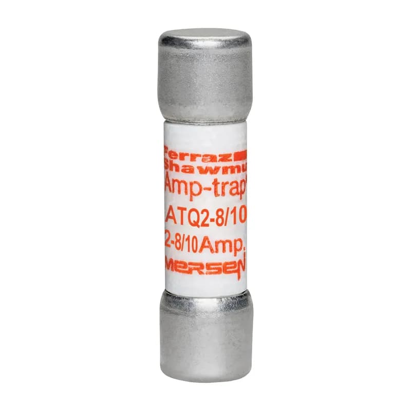 Mersen ATQ2-8/10 - Fuse ATQ - Midget - Time-Delay 500VAC 2.8A Ferrule Amp-Trap®