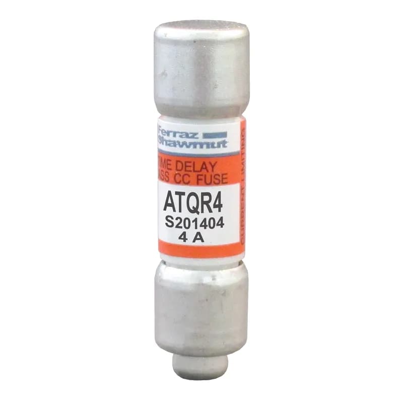 Fuse ATQR - Class CC - Time-Delay 600VAC 300VDC 4A Ferrule Amp-Trap 2000®