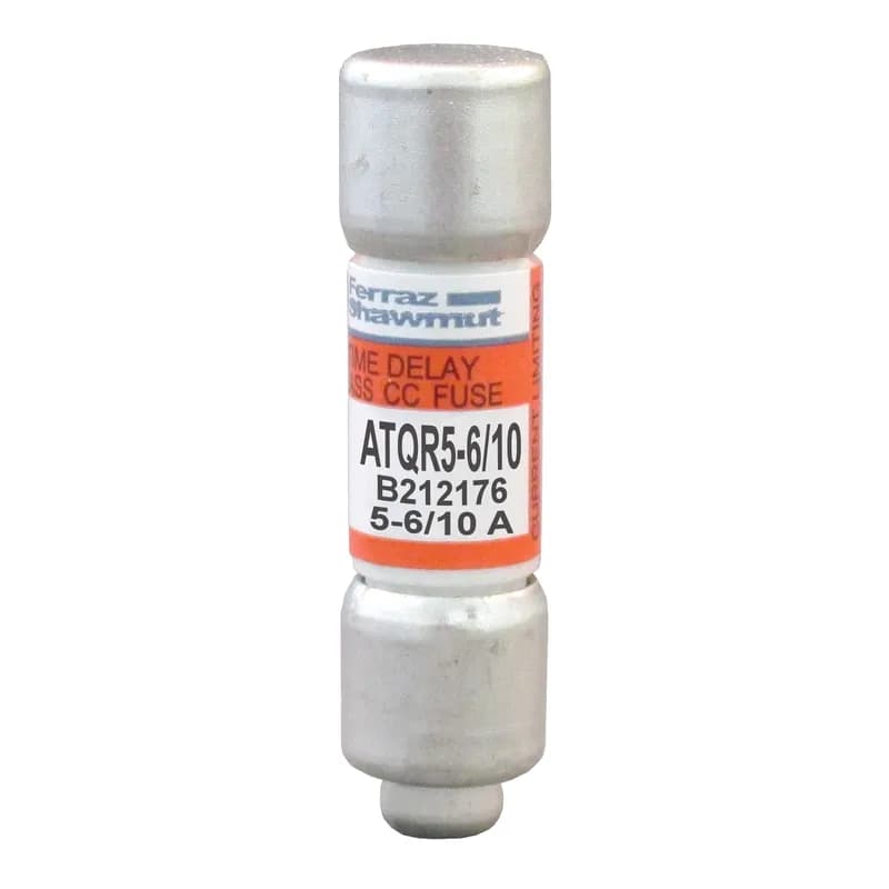 Fuse ATQR - Class CC - Time-Delay 600VAC 300VDC 5.6A Ferrule Amp-Trap 2000®