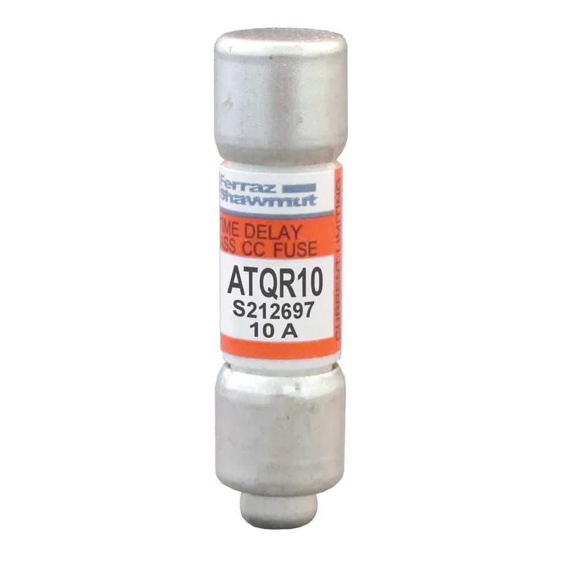 Fuse ATQR - Class CC - Time-Delay 600VAC 300VDC 10A Ferrule Amp-Trap 2000®