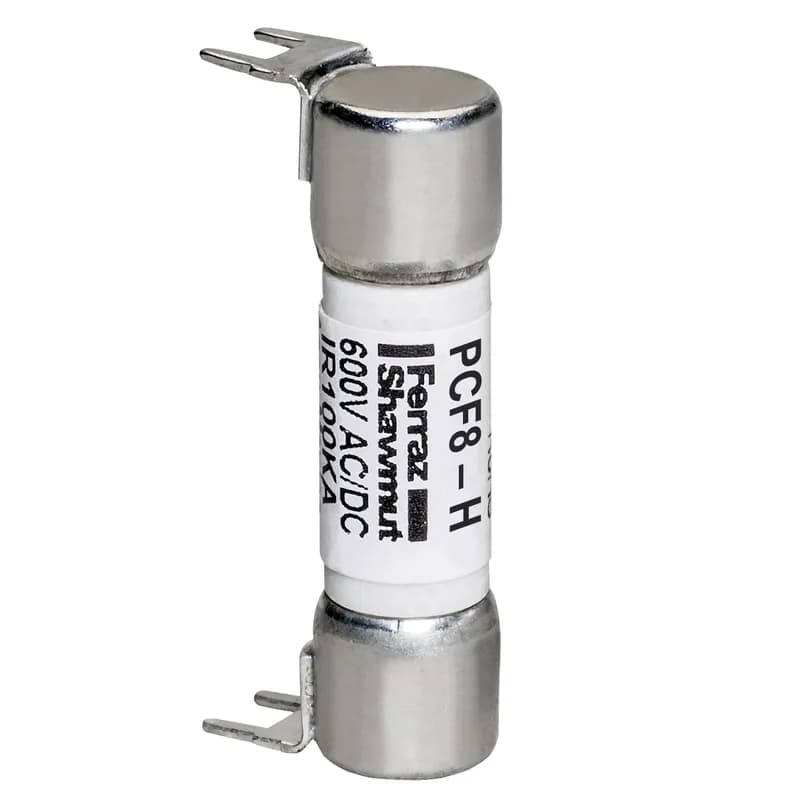 Fuse PCF - Midget - Fast-Acting 600VAC 600VDC 8A Double Hole Mount