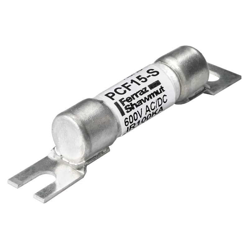 Fuse PCF - Midget - Fast-Acting 600VAC 600VDC 15A Surface Screw Mount