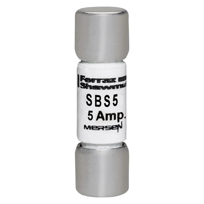Mersen SBS5 - Fuse SBS - Midget - Fast-Acting 600VAC 5A Ferrule