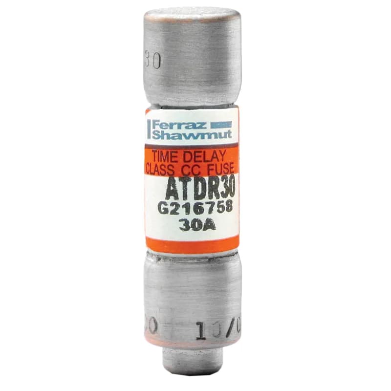 Fuse ATDR - Class CC - Time-Delay 600VAC 300VDC 30A Ferrule Amp-Trap 2000®