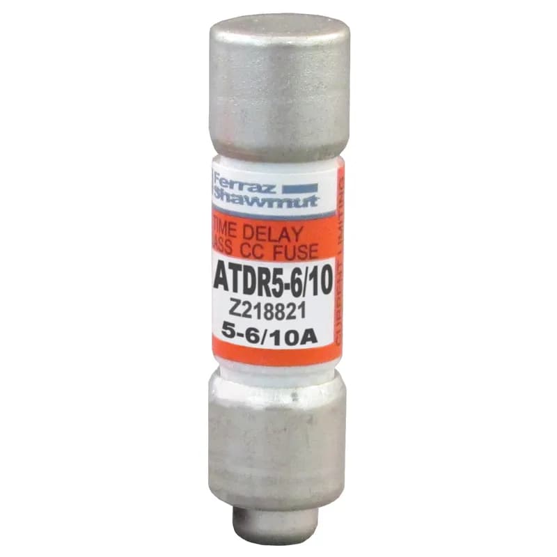 Fuse ATDR - Class CC - Time-Delay 600VAC 300VDC 5.6A Ferrule Amp-Trap 2000®