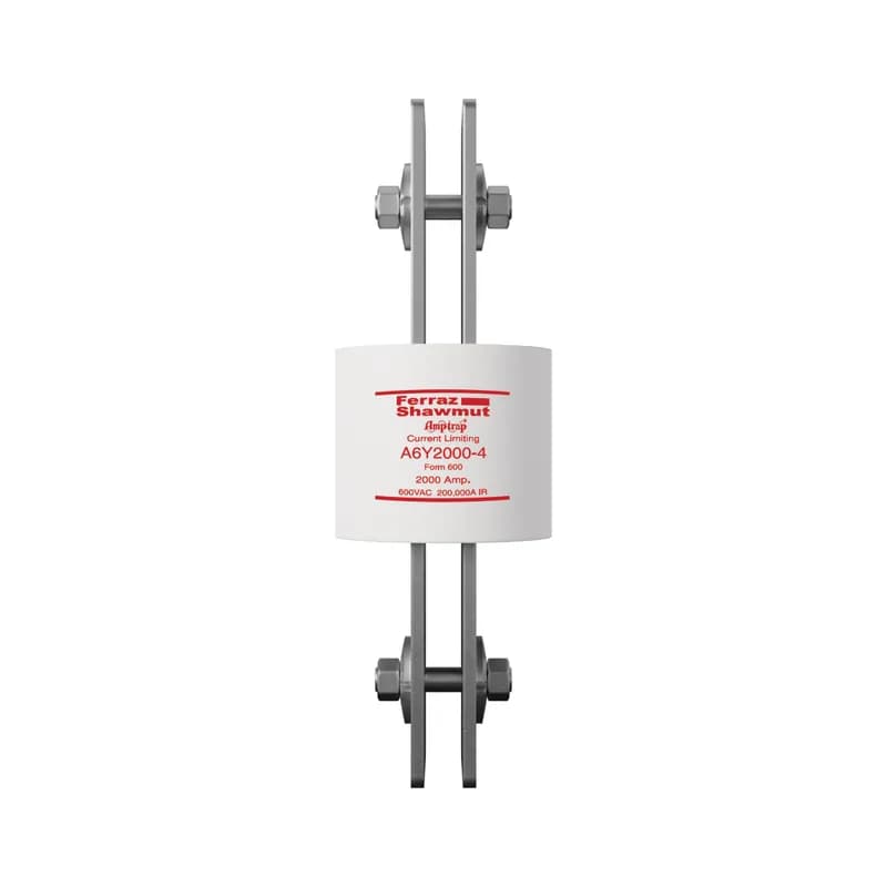 Mersen A6Y2000-4 - Fuse A6Y 600VAC 2000A Type 4 Blade Amp-Trap®