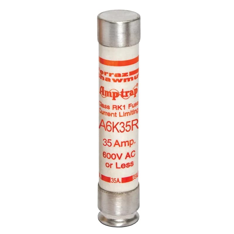 Fuse A6K-R - Class RK1 - Fast-Acting 600VAC 300VDC 35A Ferrule Amp-Trap®