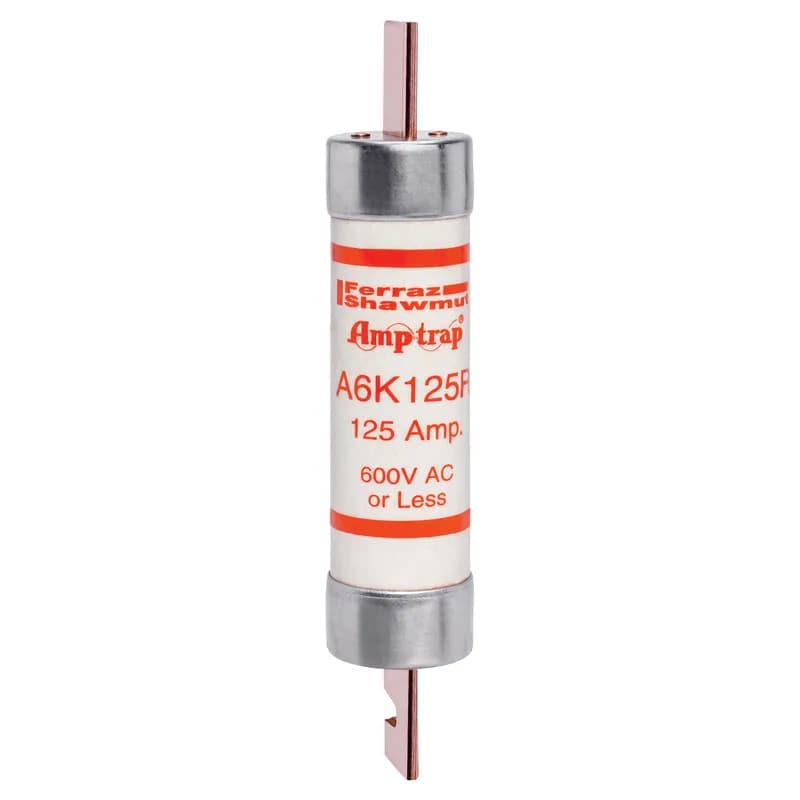 Fuse A6K-R - Class RK1 - Fast-Acting 600VAC 300VDC 125A Blade Amp-Trap®