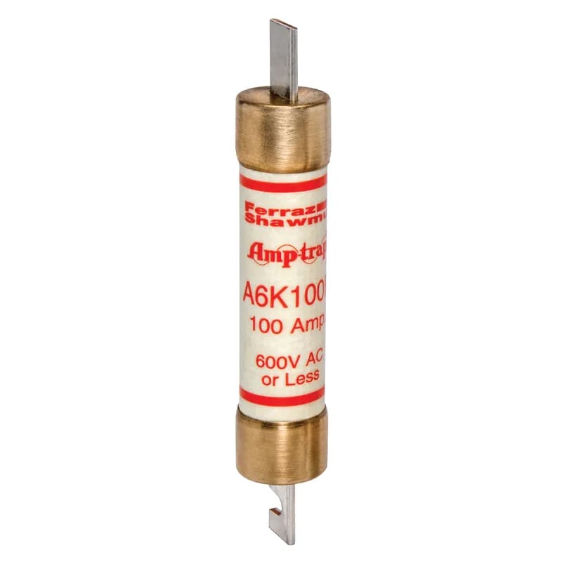 Fuse A6K-R - Class RK1 - Fast-Acting 600VAC 300VDC 100A Blade Amp-Trap®