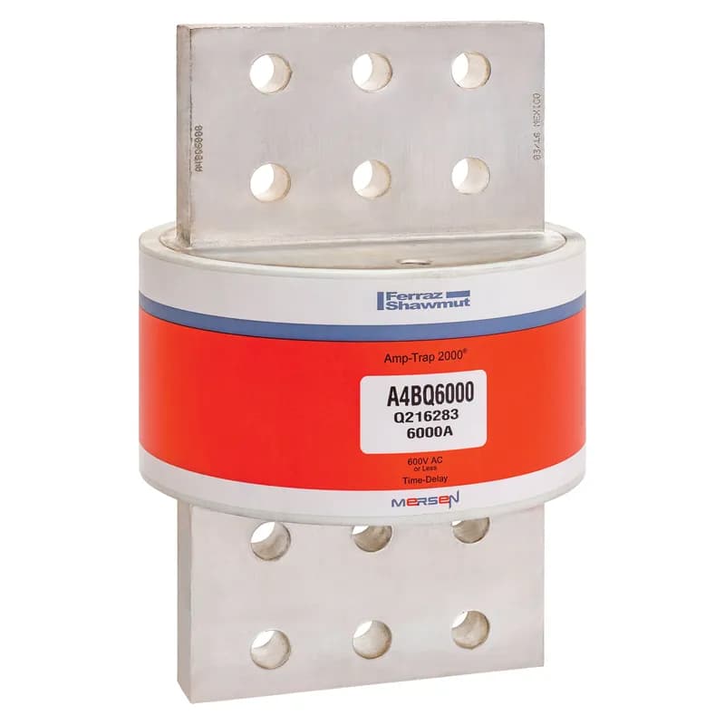 Mersen A4BQ6000 - Fuse A4BQ - Class L - Time-Delay 600VAC 6000A Blade Amp-Trap 2000®