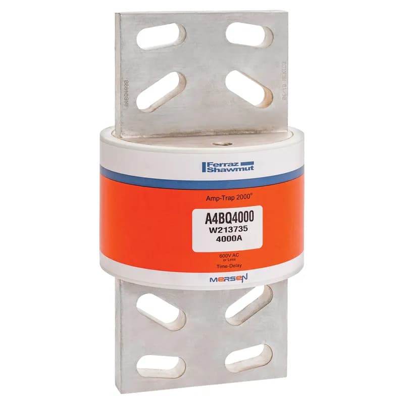 Mersen A4BQ4000 - Fuse A4BQ - Class L - Time-Delay 600VAC 4000A Blade Amp-Trap 2000®