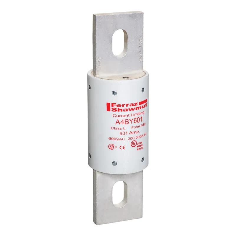 Fuse A4BY - Class L - Time-Delay 600VAC 300VDC 601A Blade Amp-Trap®