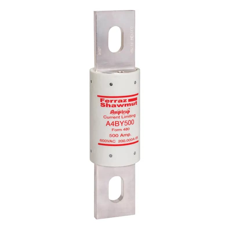 Fuse A4BY - Class L - Time-Delay 600VAC 300VDC 500A Blade Amp-Trap®