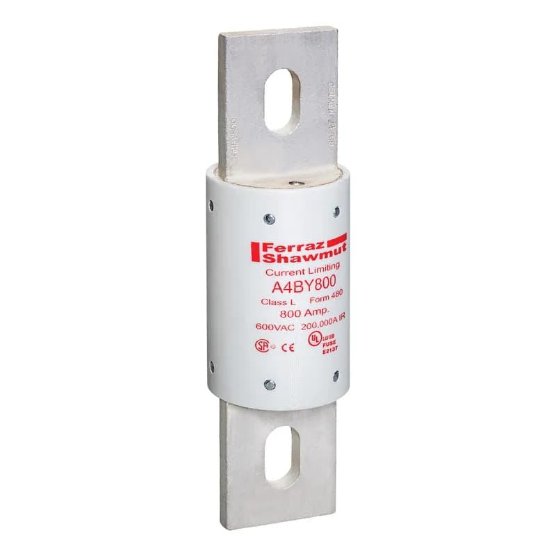 Mersen A4BY800 - Fuse A4BY - Class L - Time-Delay 600VAC 300VDC 800A Blade Amp-Trap®
