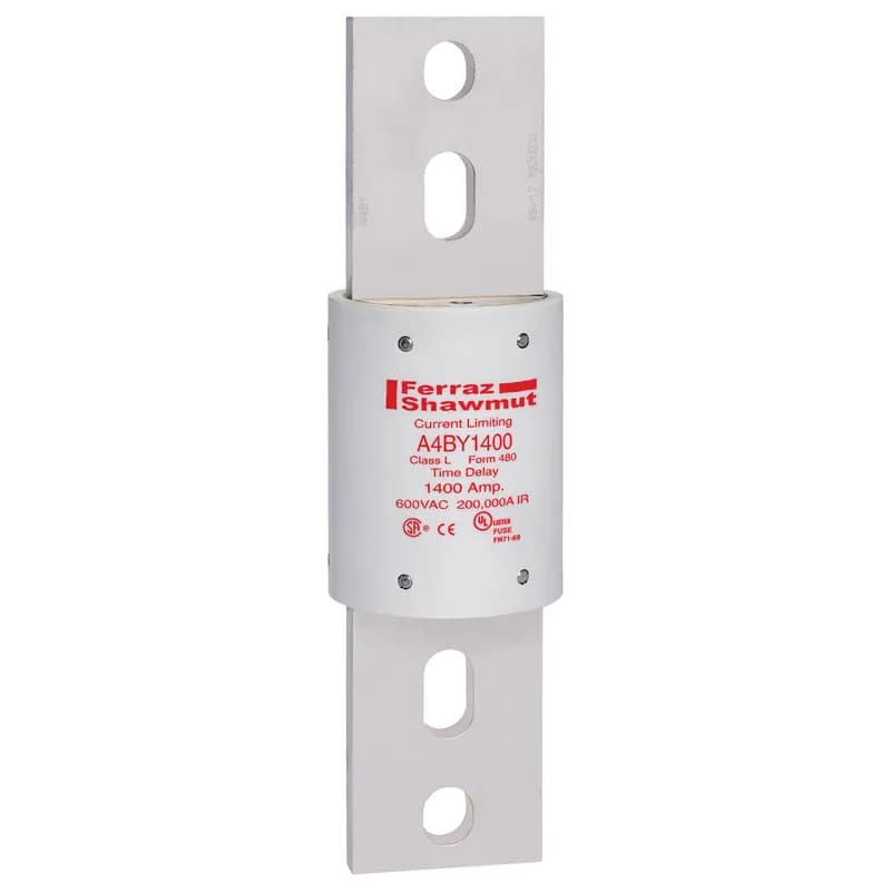 Fuse A4BY - Class L - Time-Delay 600VAC 300VDC 1400A Blade Amp-Trap®