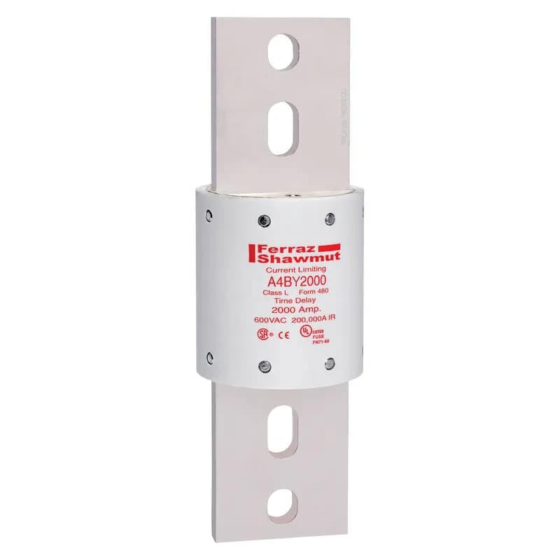 Fuse A4BY - Class L - Time-Delay 600VAC 300VDC 2000A Blade Amp-Trap®