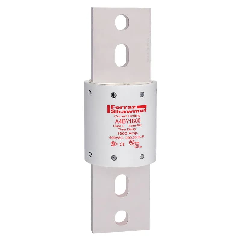 Fuse A4BY - Class L - Time-Delay 600VAC 300VDC 1800A Blade Amp-Trap®