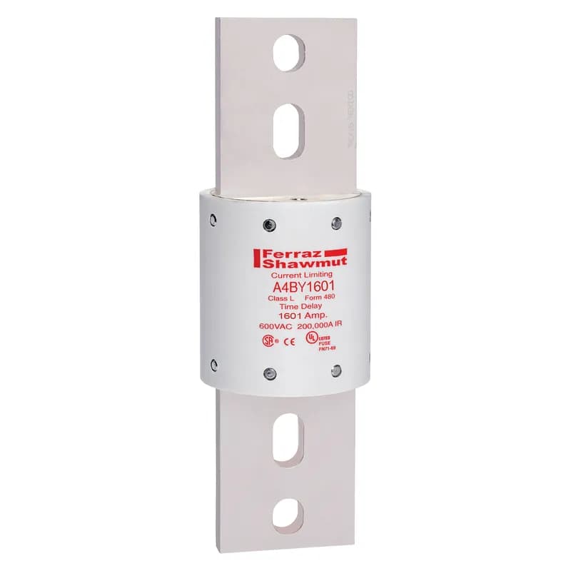 Fuse A4BY - Class L - Time-Delay 600VAC 300VDC 1601A Blade Amp-Trap®