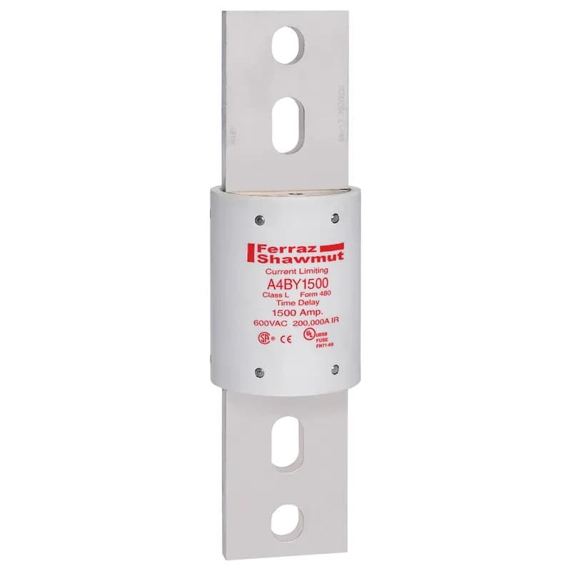 Fuse A4BY - Class L - Time-Delay 600VAC 300VDC 1500A Blade Amp-Trap®