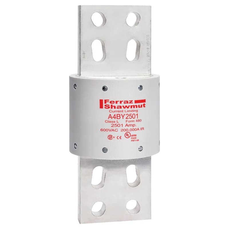 Fuse A4BY - Class L - Time-Delay 600VAC 300VDC 2001A Blade Amp-Trap®