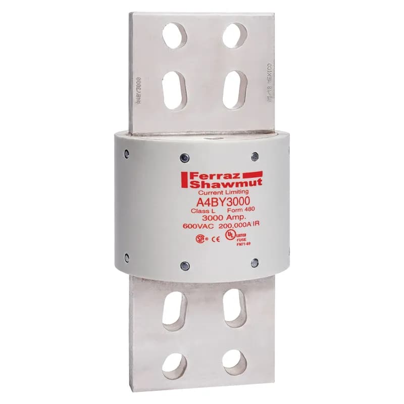 Fuse A4BY - Class L - Time-Delay 600VAC 300VDC 3000A Blade Amp-Trap®