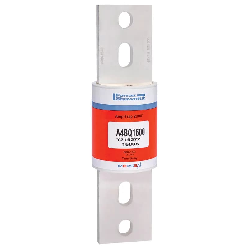 Fuse A4BQ - Class L - Time-Delay 600VAC 500VDC 1600A Blade Amp-Trap 2000®