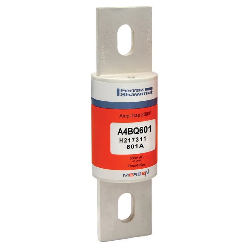 Fuse A4BQ - Class L - Time-Delay 600VAC 500VDC 601A Blade Amp-Trap 2000®