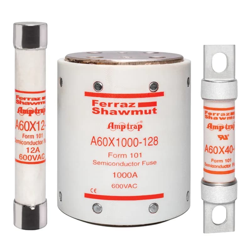 High Speed Fuse Amp-Trap® A60X 600VAC 700A Hockey Puck, Bolt-In