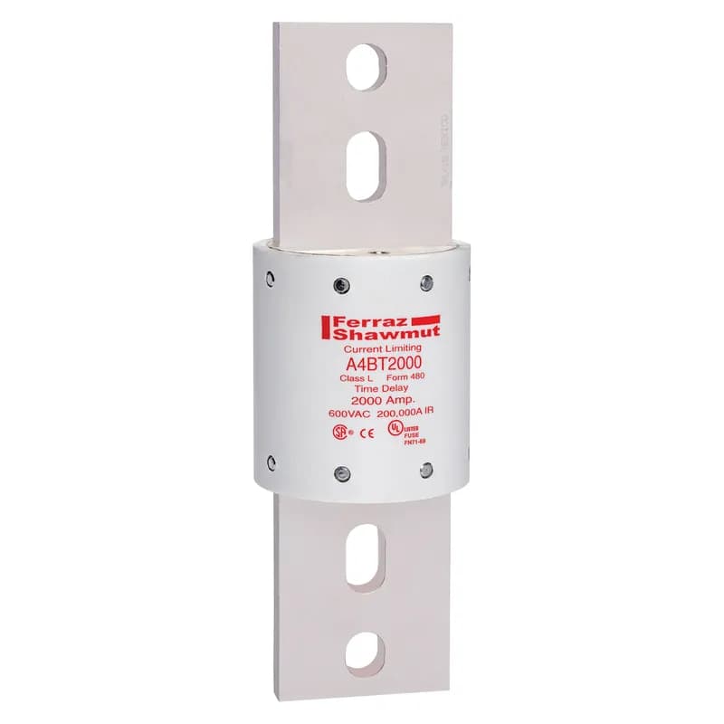 Fuse A4BT - Class L - Time-Delay 600VAC 500VDC 2000A Blade Amp-Trap®