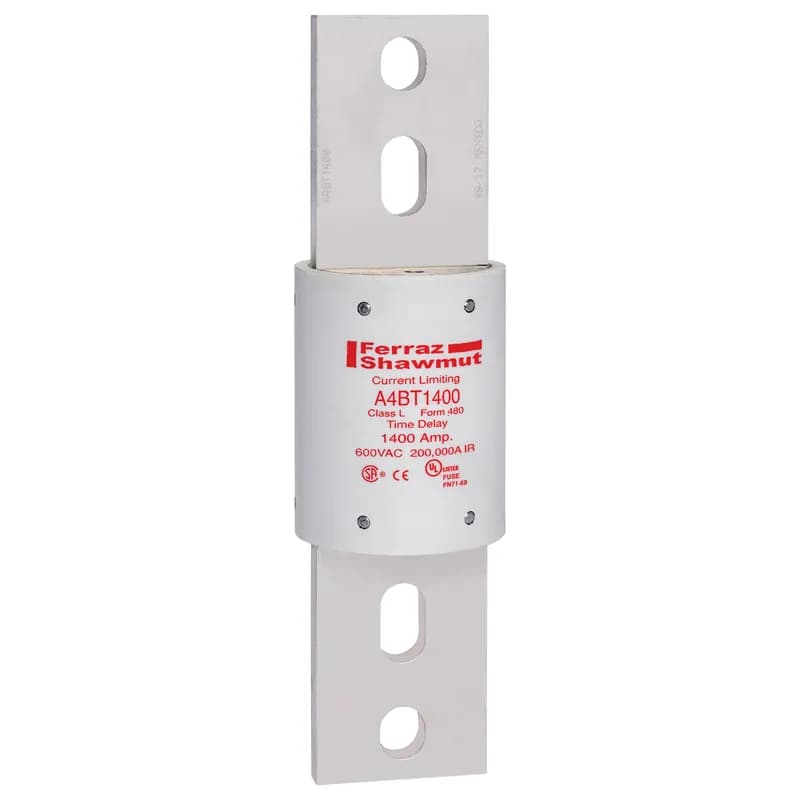 Fuse A4BT - Class L - Time-Delay 600VAC 500VDC 1400A Blade Amp-Trap®