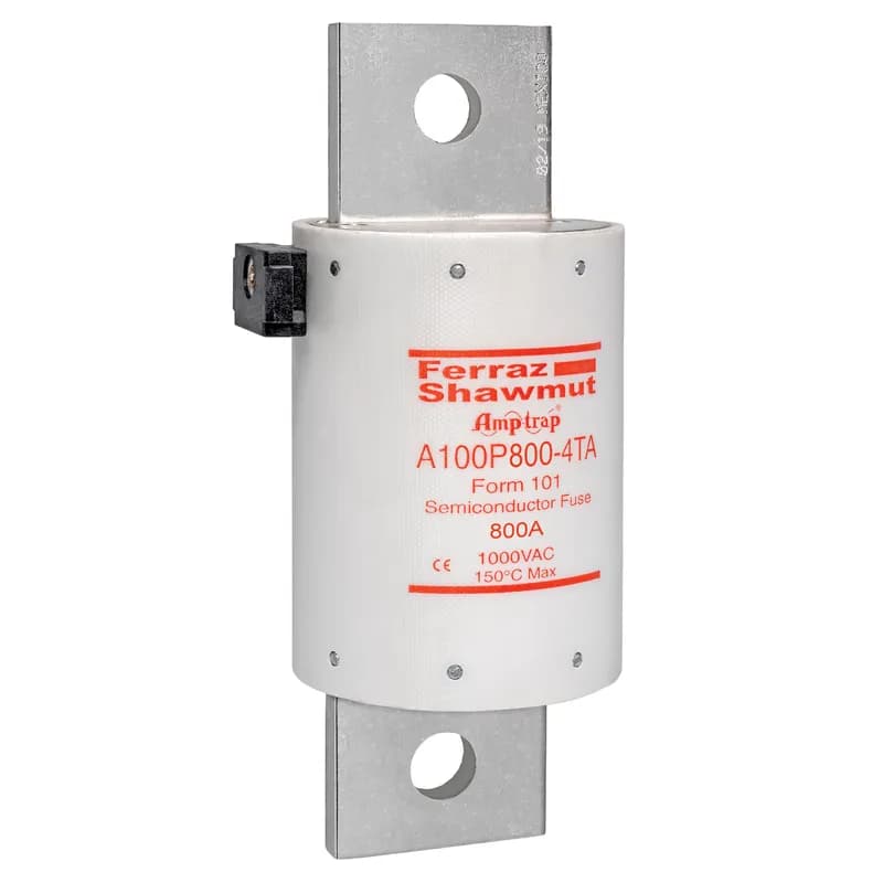 High Speed Fuse Amp-Trap® A100P 1000VAC 750VDC 800A Bolted Blade TA Indicator