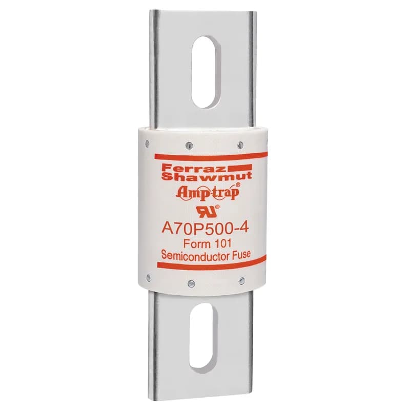 Mersen A70P500-4 - High Speed Fuse Amp-Trap® A70P 700VAC 650VDC 500A Bolted Blade