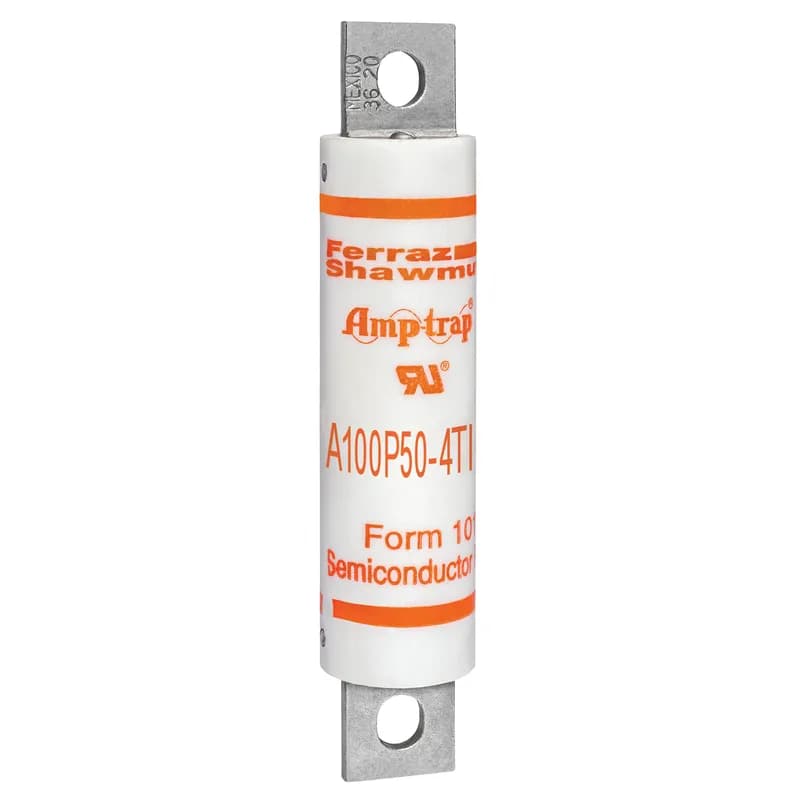 High Speed Fuse Amp-Trap® A100P 1000VAC 750VDC 50A Bolted Blade TI Indicator