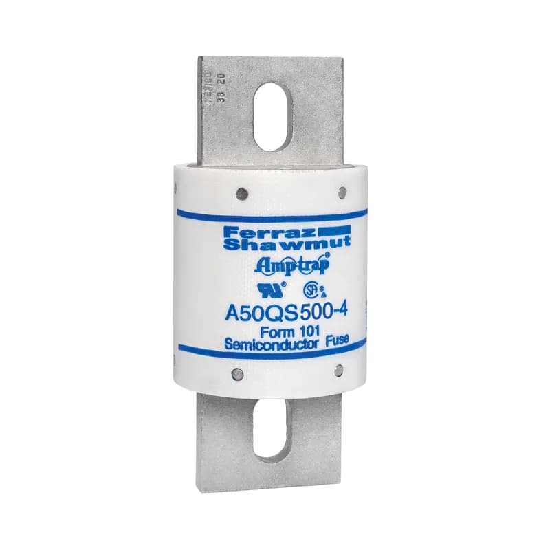 Mersen A50QS500-4 - High Speed Fuse Amp-Trap® A50QS 500VAC 500VDC 500A Blade