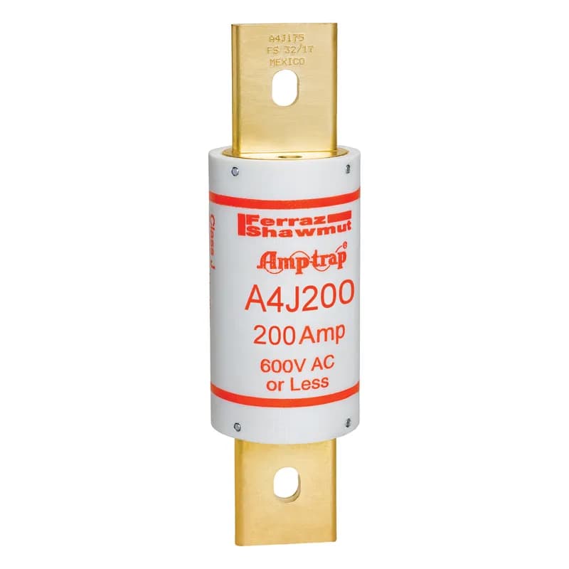 Fuse A4J - Class J - Fast-Acting 600VAC 300VDC 200A Blade Amp-Trap®