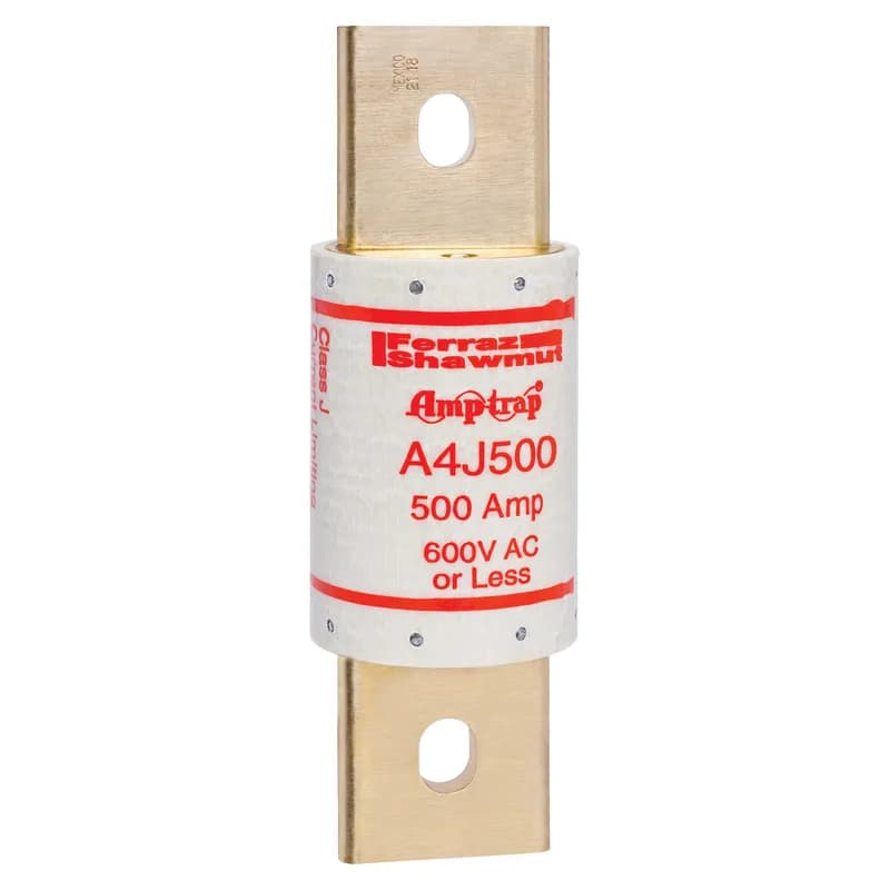 Fuse A4J - Class J - Fast-Acting 600VAC 300VDC 500A Blade Amp-Trap®