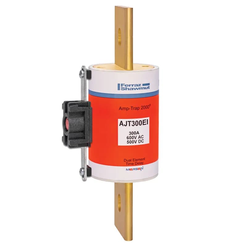 Fuse AJT - Class J - Time-delay 600VAC 500VDC 300A Blade EI Indicator Amp-Trap 2000®