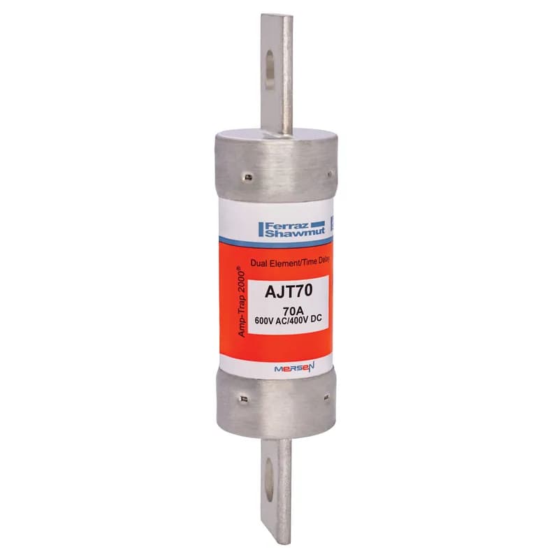 Fuse AJT - Class J - Time-delay 600VAC 400VDC 70A Blade SmartSpot® Amp-Trap 2000®