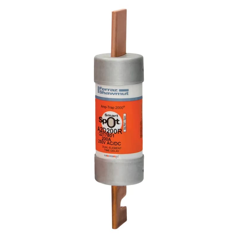 Fuse A2D-R - Class RK1 - Time-Delay 250VAC 250VDC 200A Blade SmartSpot® Amp-Trap 2000®