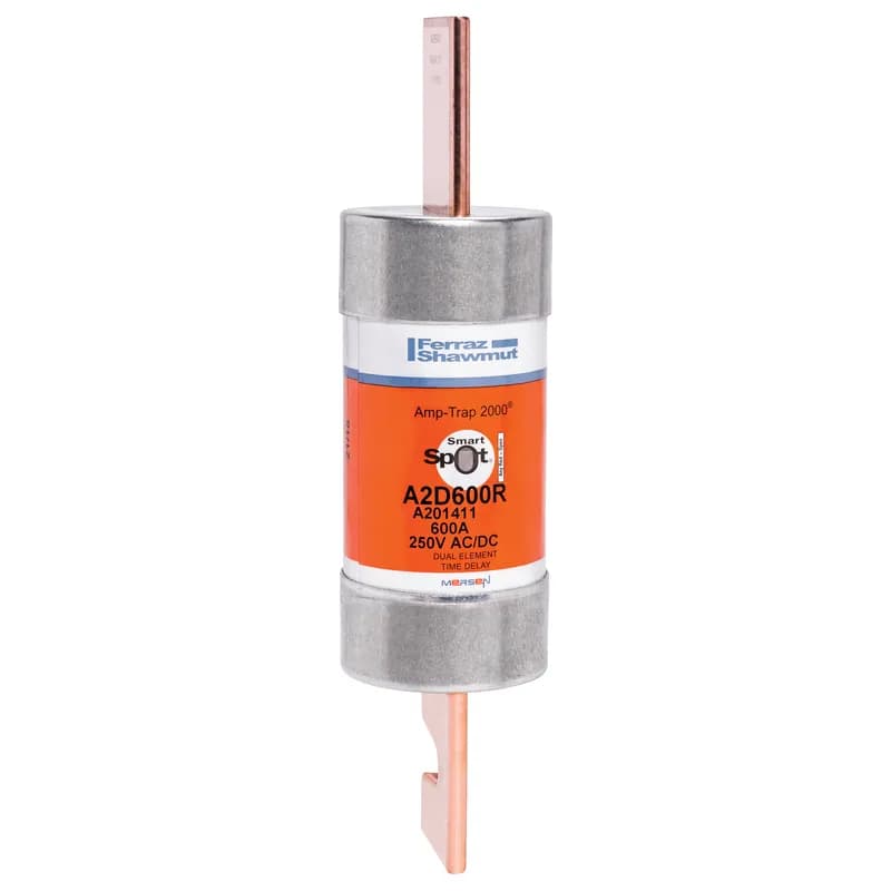Fuse A2D-R - Class RK1 - Time-Delay 250VAC 250VDC 600A Blade SmartSpot® Amp-Trap 2000®