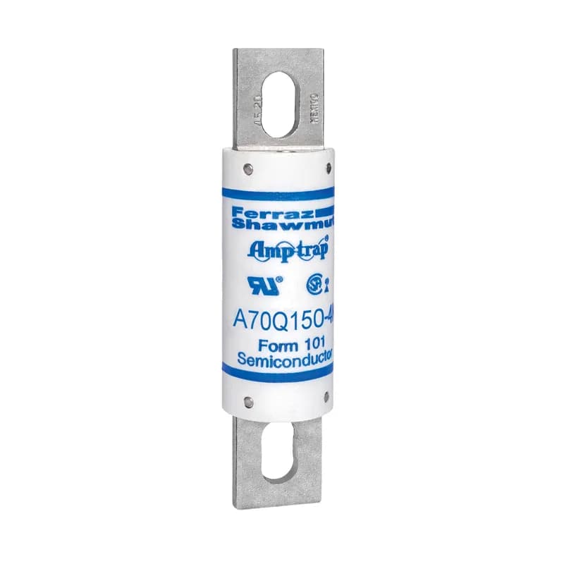 Mersen A70QS150-4IL - High Speed Fuse Amp-Trap® A70QS 700VAC 700VDC 150A Bolted Blade IL Indicator