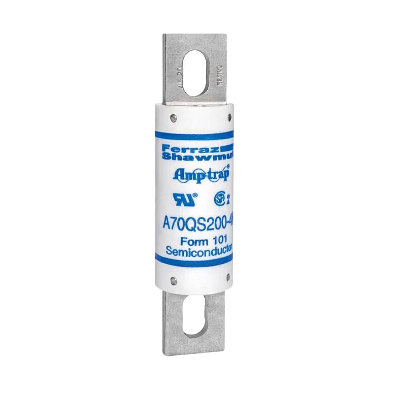 Mersen A70QS200-4IL - High Speed Fuse Amp-Trap® A70QS 700VAC 700VDC 200A Bolted Blade IL Indicator